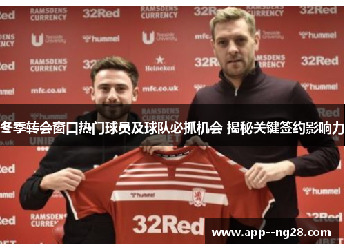 冬季转会窗口热门球员及球队必抓机会 揭秘关键签约影响力